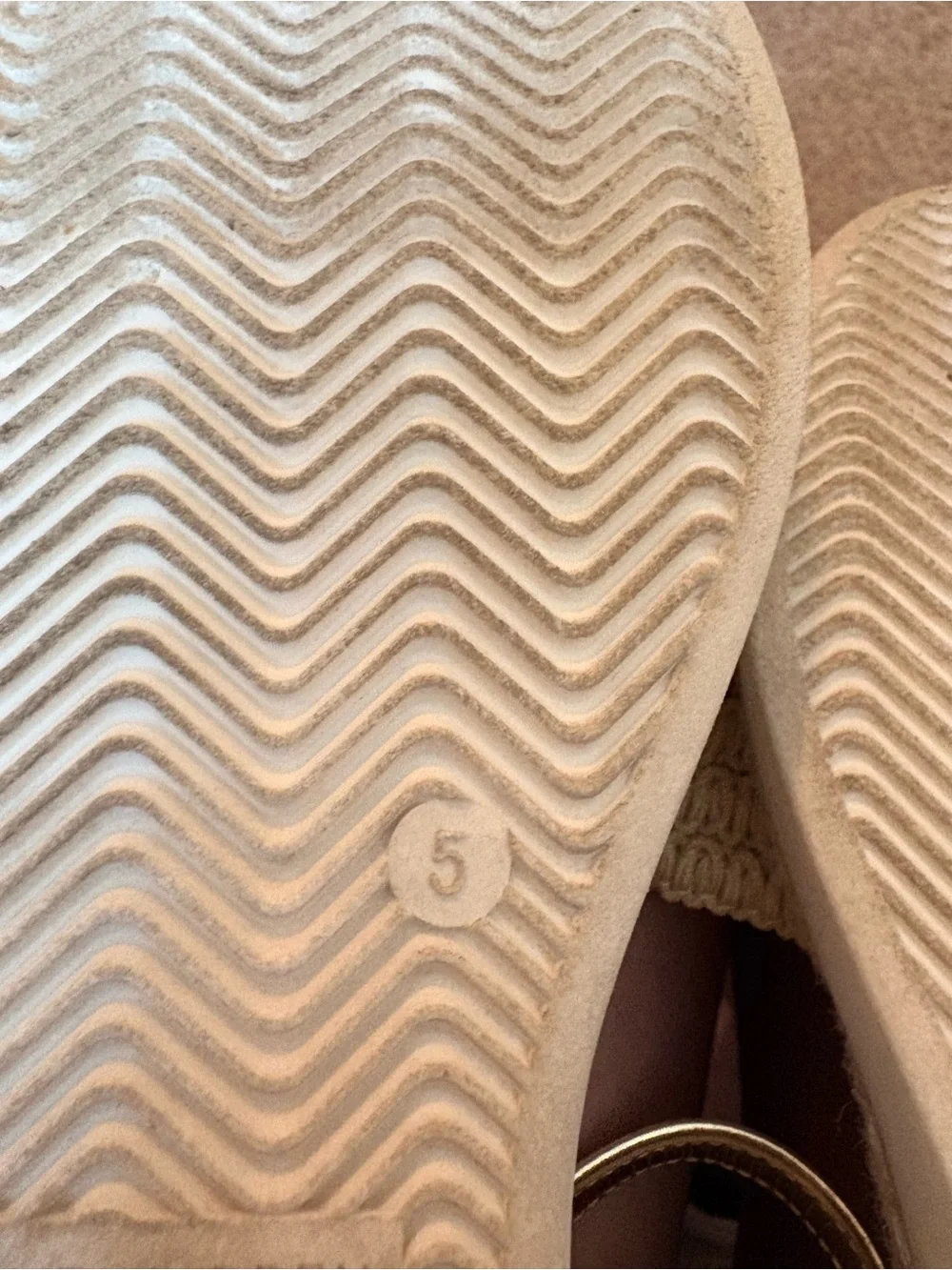 Steve Madden Cream Braided Strap Sandals with Metallic Ankle Strap